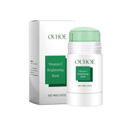 OUHOE Green Tea Facial Cleanser Solid Mask s Dullness, Moisturizes, Gently Cleans And Brightened Skin Mask