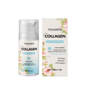 Viareline Collagen Moisturizer Hydrating, Anti-Wrinkle Improving Skin Cream